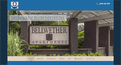 Desktop Screenshot of bellwetherapartments.com